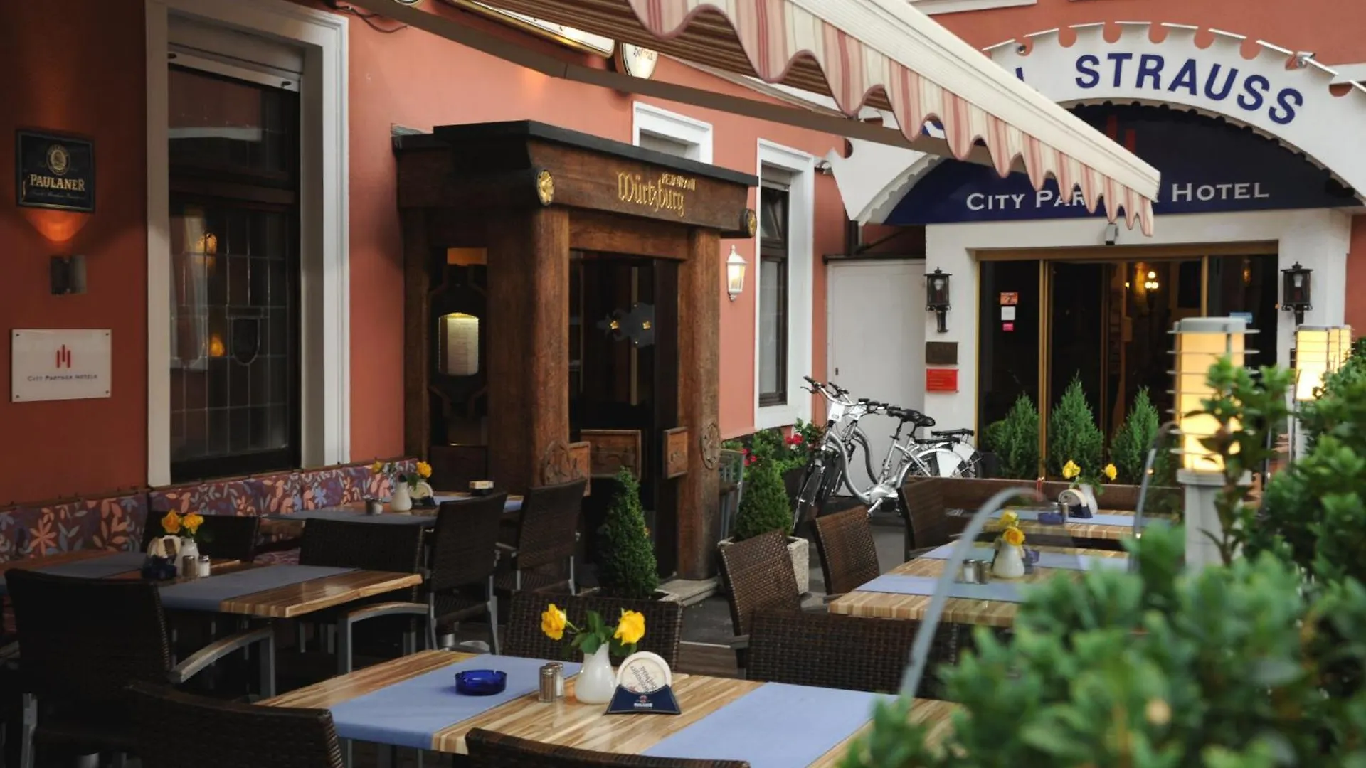 ***  City Partner Hotel Strauss Würzburg Tyskland